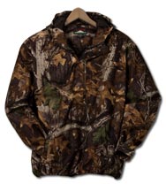 11389  Camo Hooded 1/2 Zip Pullover