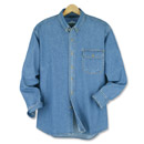 11509  Stonewashed Denim Shirt