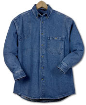 11551  Denim Shooter Shirt