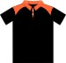 Black/Orange