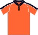 Orange/Navy