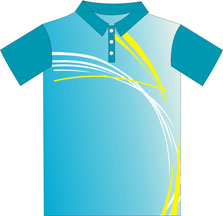 12324  Front Sublimated Polo