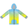 12345  Wind Full Sublimation Hooded Sweatshirt