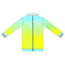 12365  Wind Full Sublimation Jacket