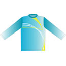 12394  Full Body Long Sleeve Sublimation Polo