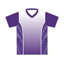 12403  Short Sleeve V-neck Full Sublimated Jersey