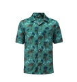 12504  Full Dye-Sub Hawaiian Palm Tree Camp Shirt