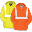 21105  Class 2 Pullover Hooded Safety Sweatshirt