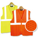 21117  Safety Zipper Mesh Vest