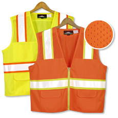 21141  Construction Mesh Safety Vest