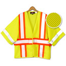 21150  ANSI 3 Open Sided Sleeved Mesh Vest