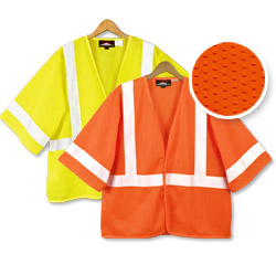 21151  ANSI 3 Sleeved Mesh Vest