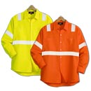 21181  Long Sleeve Safety Workshirt