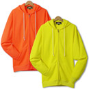 21201  Non-ANSI Full-Zip Hooded Safety Sweatshirt 