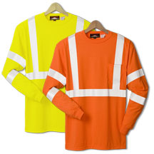 21215  Class 3 Long Sleeve Safety T-Shirt