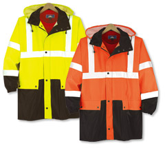 21216  Class 3 High Contrast Safety Parka