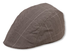 32023  Plaid Gatsby Cap