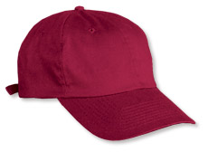 37002  Light Weight Brushed Cotton Cap - Unconstructed