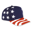 38132  Stars & Stripes Cap - 5-Panel