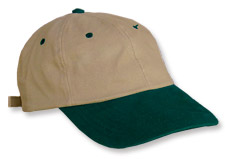 38221  Heavy Brushed Cotton Cap - Unconstructed