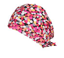 5222  Abstract Circles Scrub Cap