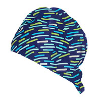 5228  Abstract Lines Scrub Cap