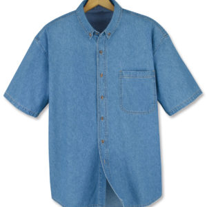 Short Sleeve Denim Shirt