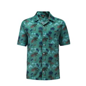 Hawaiian Palm Tree Camp Shirt