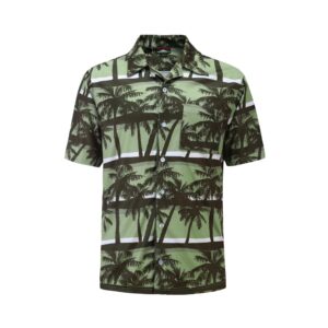 Hawaiian Palm Tree Camp Shirt
