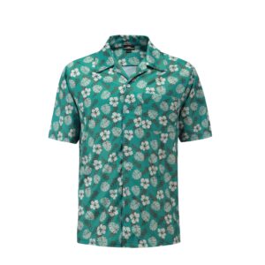 Hawaiian Floral Camp Shirt