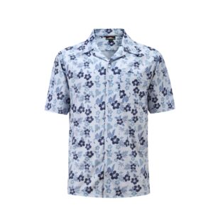 Hawaiian Floral Camp Shirt