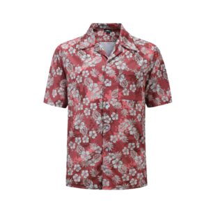 Hawaiian Floral Camp Shirt